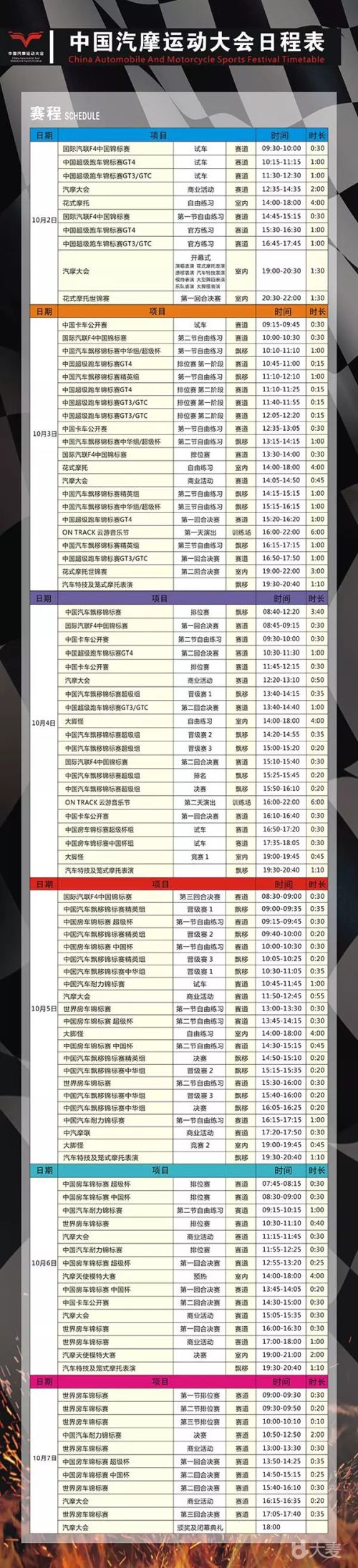 “十一黃金周”江城暢想“速度與激情”！2018中國(guó)汽車(chē)摩托車(chē)運(yùn)動(dòng)大會(huì)明日預(yù)售！(圖1)