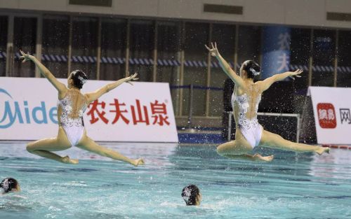 “水上芭蕾”究竟有多美？全國花樣游泳錦標賽武漢“綻放”（附精美圖集）(圖11)