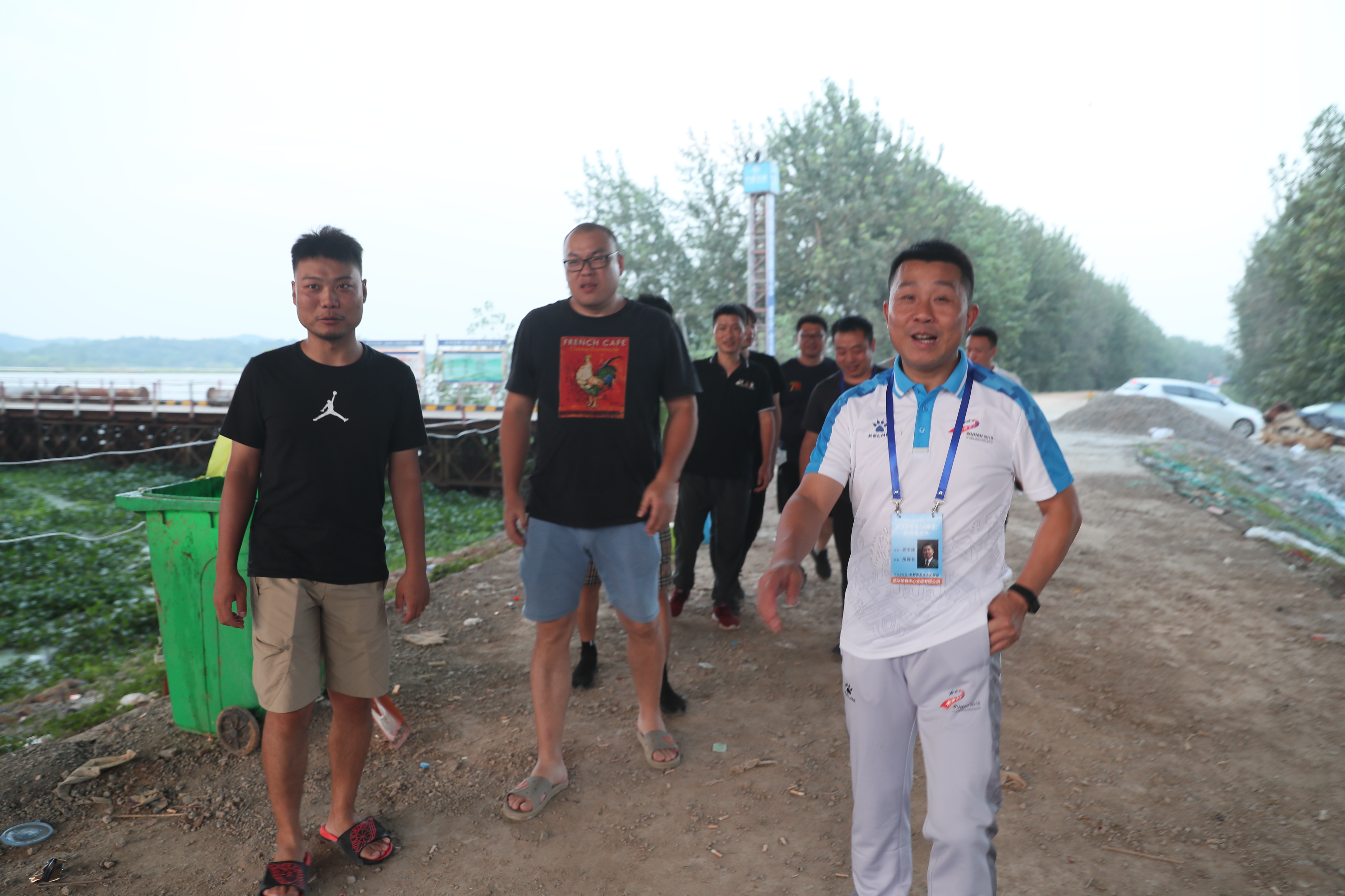 新聞特寫：不忘汛情，夜上堤防(圖10)